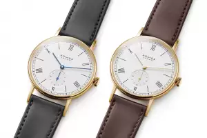 Nomos Glashuette Ludwig Gold 35mm dress watch