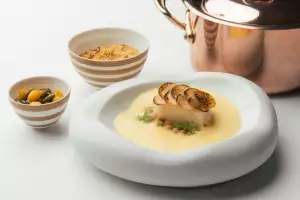 The signature Moqueca at Da terra