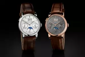 A Lange S&ouml;hne Saxonia Annual Calendar 36mm watch
