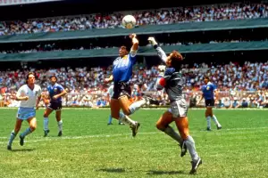 Diego Maradona Hand of God