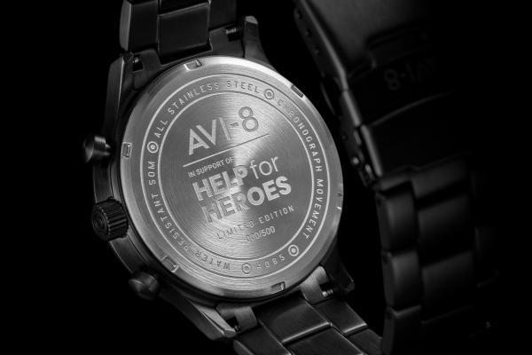 Limited edition AVI-8 Hawker Hurricane Help for Heroes Chronograph