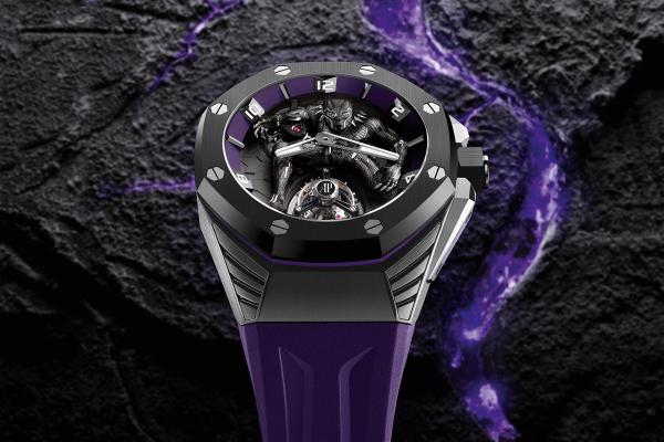 Audemars Piguet limited-edition Royal Oak Concept “Black Panther” Flying Tourbillon