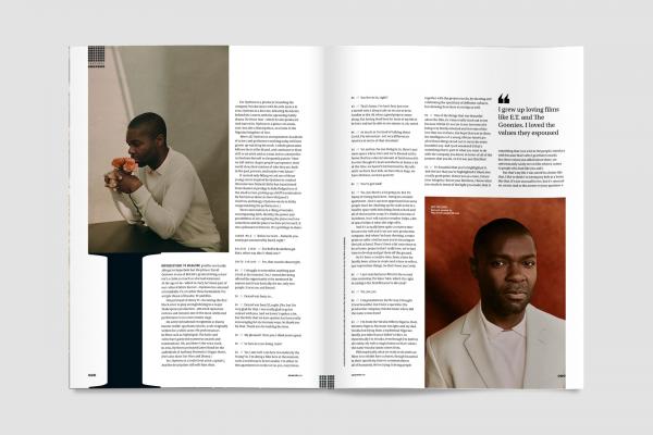 David Oyelowo for Square Mile magazine