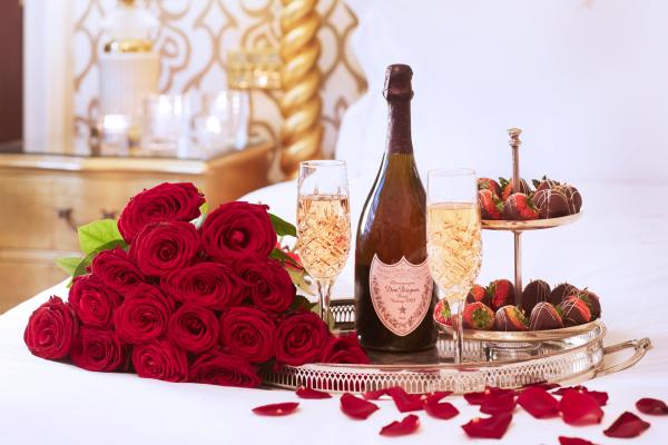 The Milestone romantic turndown service