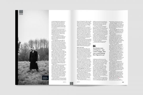 Simon Pegg for Square Mile magazine