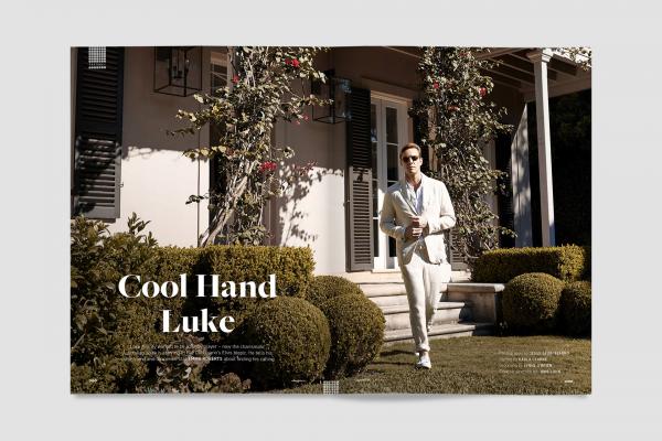 Luke Bracey for Square Mile