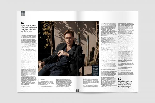 Luke Bracey for Square Mile
