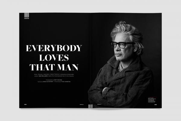 Dexter Fletcher on Square Mile Magazine