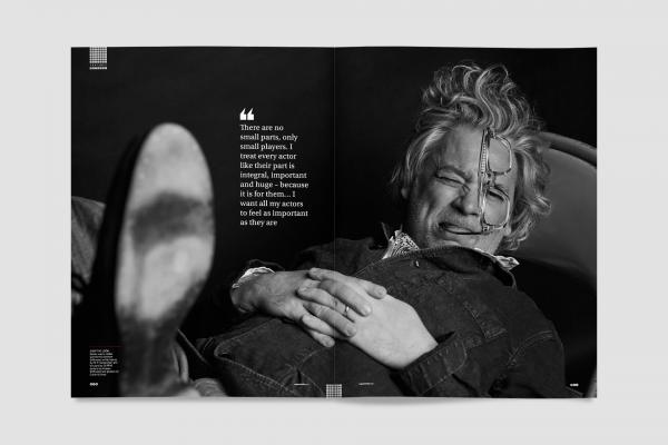 Dexter Fletcher on Square Mile Magazine