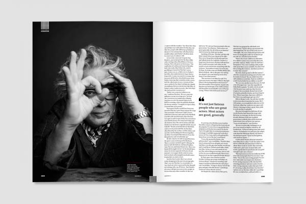 Dexter Fletcher on Square Mile Magazine