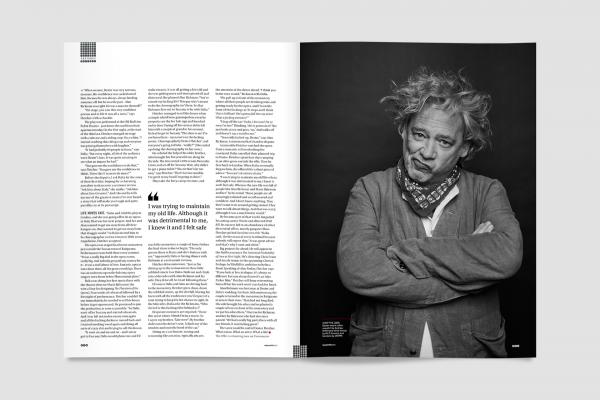 Dexter Fletcher on Square Mile Magazine