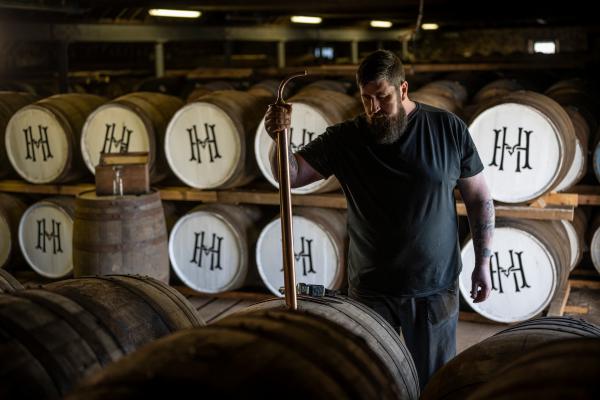 House of Hazelwood whisky barrels