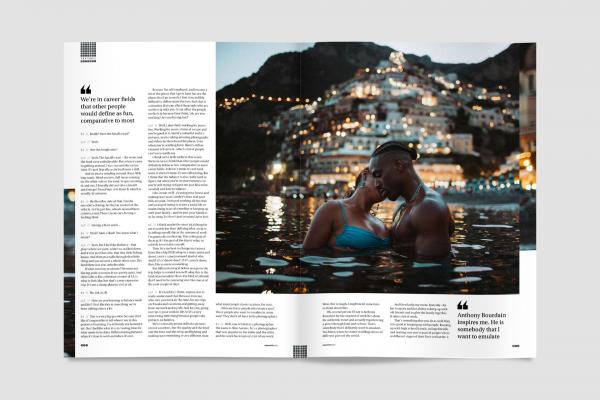Karl Shakur and Liisi LaFontaine for Square Mile