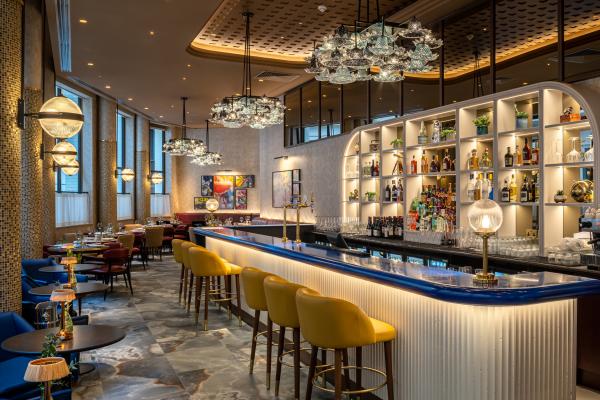 Found restaurant and bar
