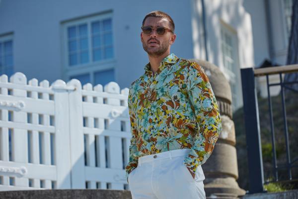 Stenströms patterned shirt