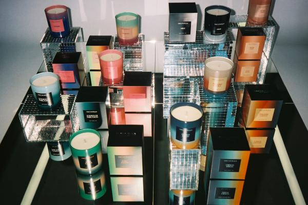 Discothèque candles