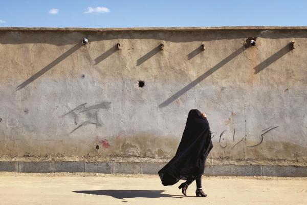 Iranian woman by Farnaz Damnabi