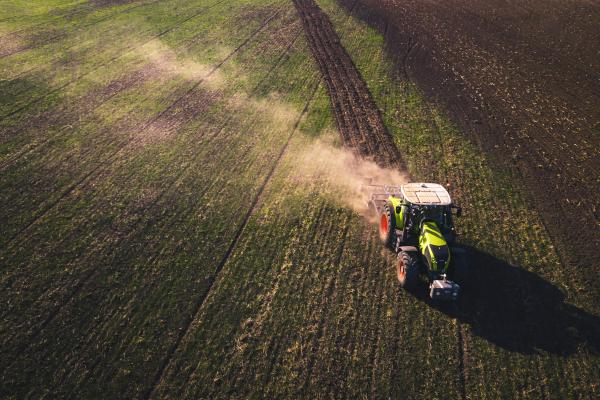 Tractor farming Tractor farming