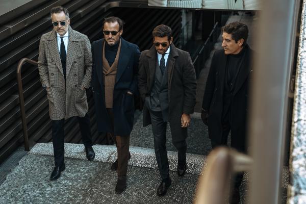 Guests at Pitti Uomo 105