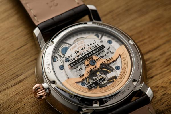 Frederique Constant x seconde/seconde