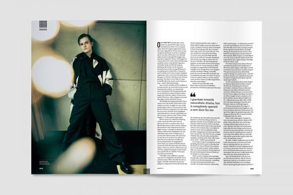 Tom Glynn-Carney photographed by Lee Malone for Square Mile Tom Glynn-Carney photographed by Lee Malone for Square Mile