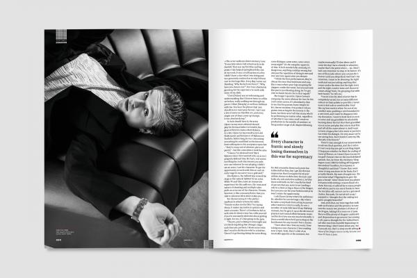 Tom Glynn-Carney photographed by Lee Malone for Square Mile Tom Glynn-Carney photographed by Lee Malone for Square Mile