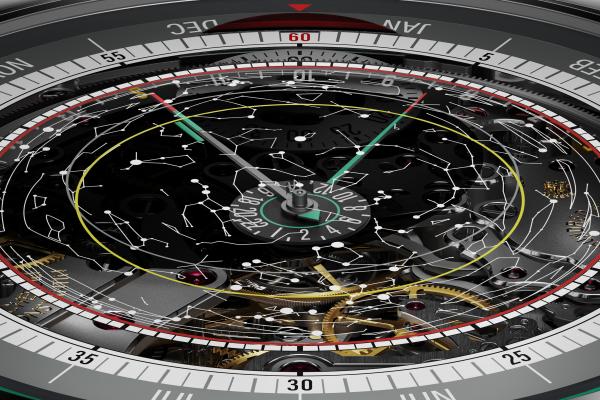 Dial of the Vacheron Constantin Les Cabinotiers Solaria Ultra Grand Complication