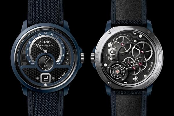 Chanel Monsieur de Chanel Superleggera in blue ceramic