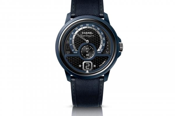 Chanel Monsieur de Chanel Superleggera in blue ceramic