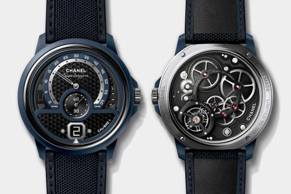 Chanel Monsieur de Chanel Superleggera in blue ceramic