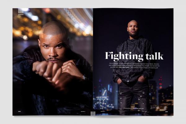 Chris Eubank Jr Square Mile magazine issue 200 spreads Chris Eubank Jr Square Mile magazine issue 200 spreads