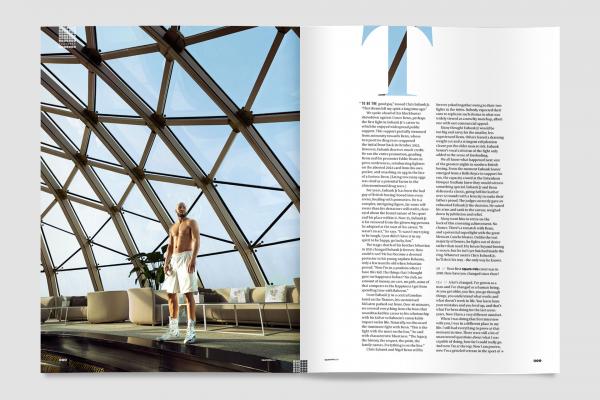 Chris Eubank Jr Square Mile magazine issue 200 spreads Chris Eubank Jr Square Mile magazine issue 200 spreads