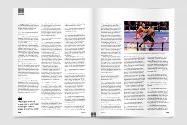 Chris Eubank Jr Square Mile magazine issue 200 spreads Chris Eubank Jr Square Mile magazine issue 200 spreads