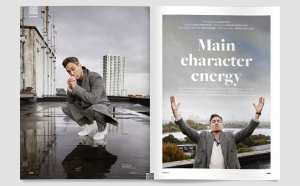 Alex Hassell for Square Mile magazine