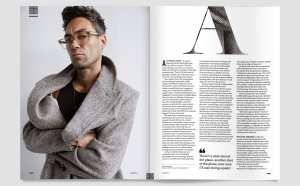 Alex Hassell for Square Mile magazine