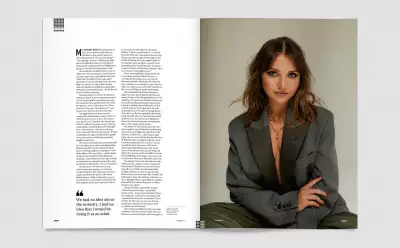Mia McKenna-Bruce for Square Mile magazine Mia McKenna-Bruce for Square Mile magazine