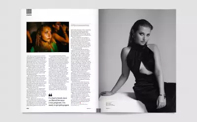 Mia McKenna-Bruce for Square Mile magazine Mia McKenna-Bruce for Square Mile magazine