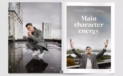 Alex Hassell for Square Mile magazine Alex Hassell for Square Mile magazine