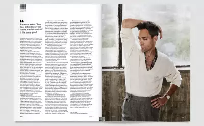 Alex Hassell for Square Mile magazine Alex Hassell for Square Mile magazine