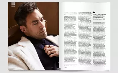 Alex Hassell for Square Mile magazine Alex Hassell for Square Mile magazine