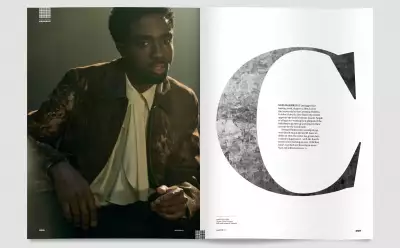 Caleb McLaughlin in Square Mile magazine Caleb McLaughlin in Square Mile magazine