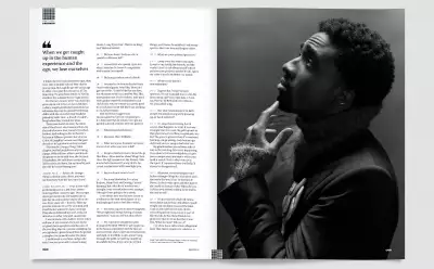 Caleb McLaughlin in Square Mile magazine Caleb McLaughlin in Square Mile magazine