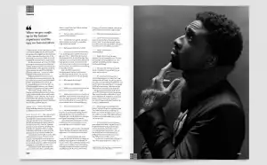 Caleb McLaughlin in Square Mile magazine