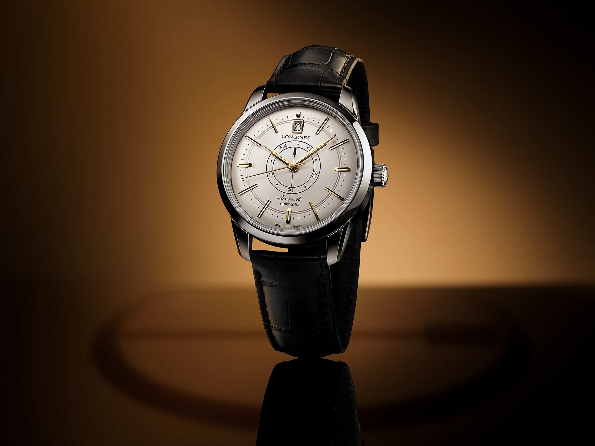 Longines Conquest Heritage Central Power Reserve watch