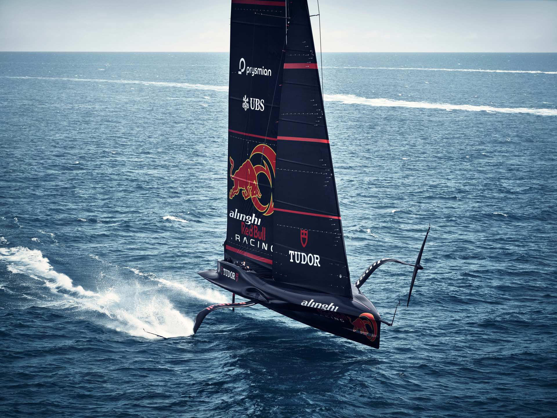 Boat One Alinghi Red Bull Racing's America's Cup 2024 raceboat