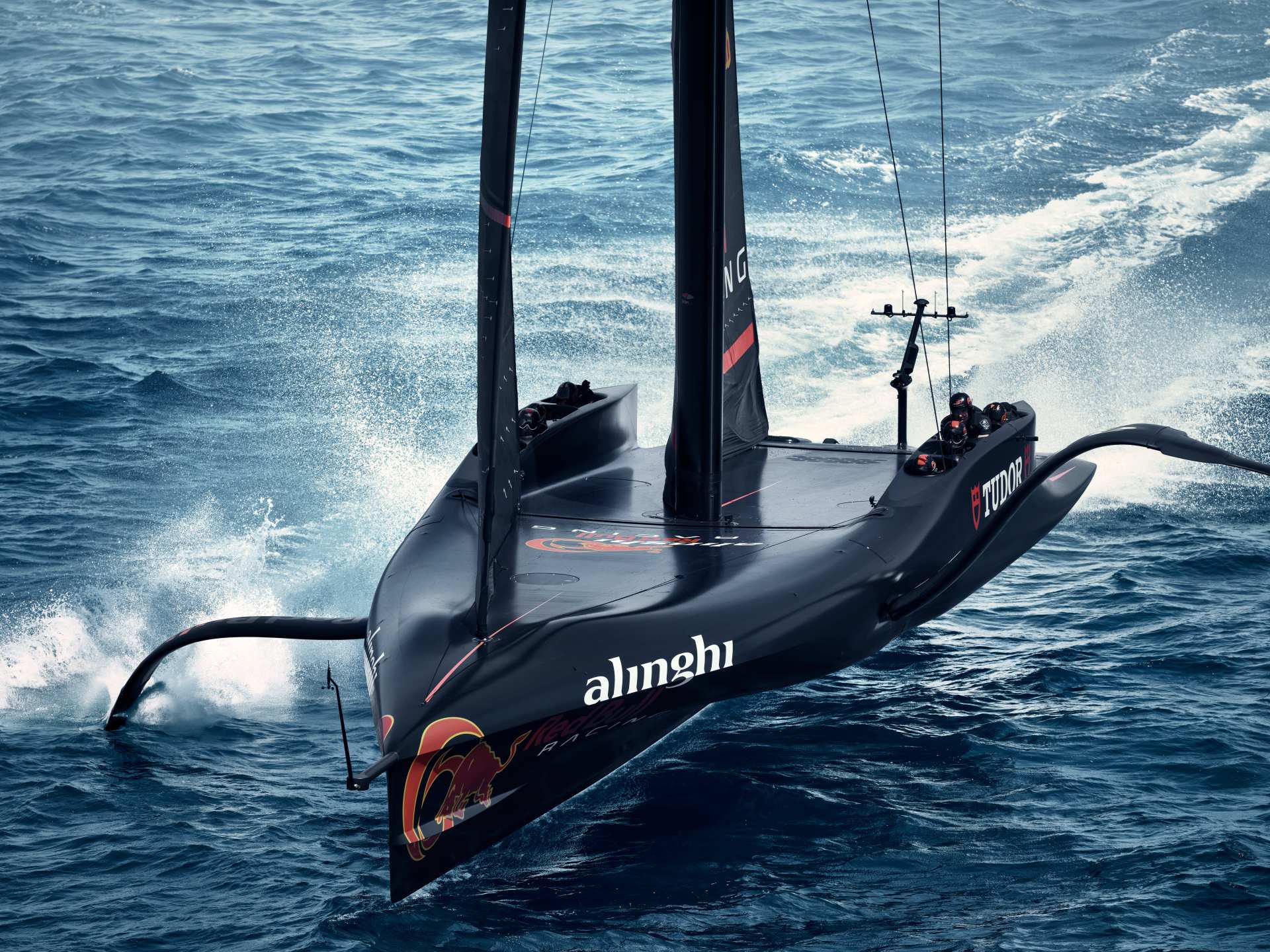 Boat One Alinghi Red Bull Racing's America's Cup 2024 raceboat