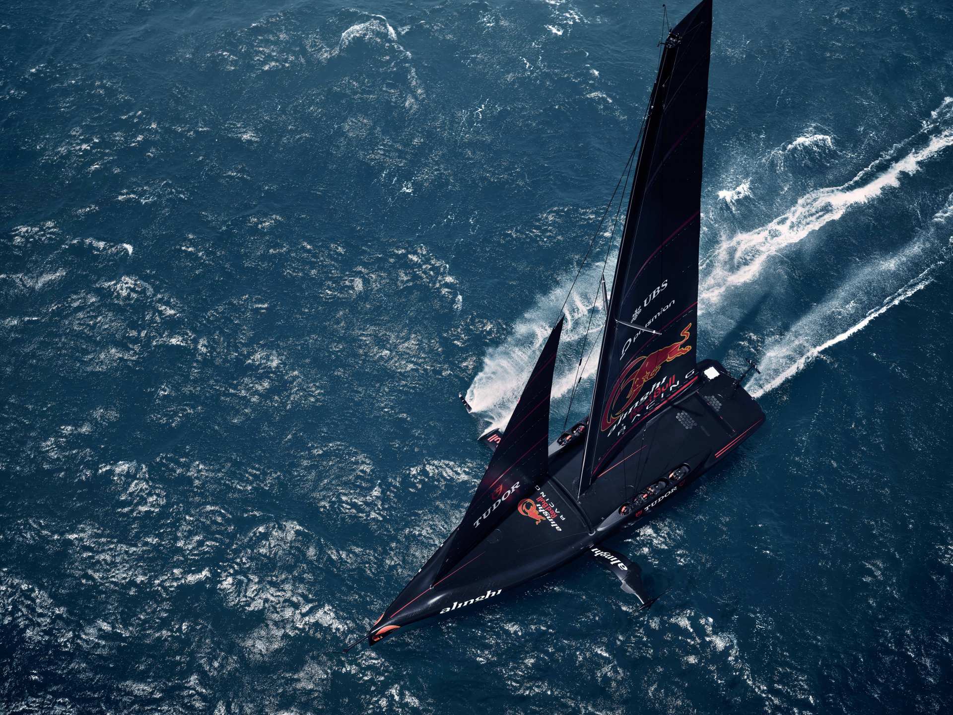 Boat One Alinghi Red Bull Racing's America's Cup 2024 raceboat