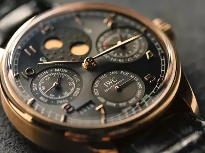 Best rose gold watches, IWC Portugieser Perpetual Calendar