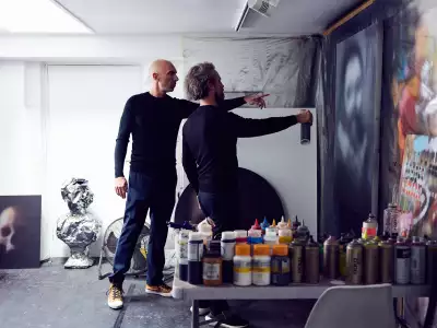 Inside the art studio of Italian artists, the Miaz Brothers