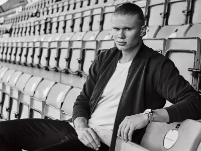 Manchester City striker Erling Haaland interview